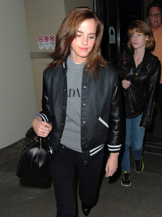 Emma Watson Bomber Jacket