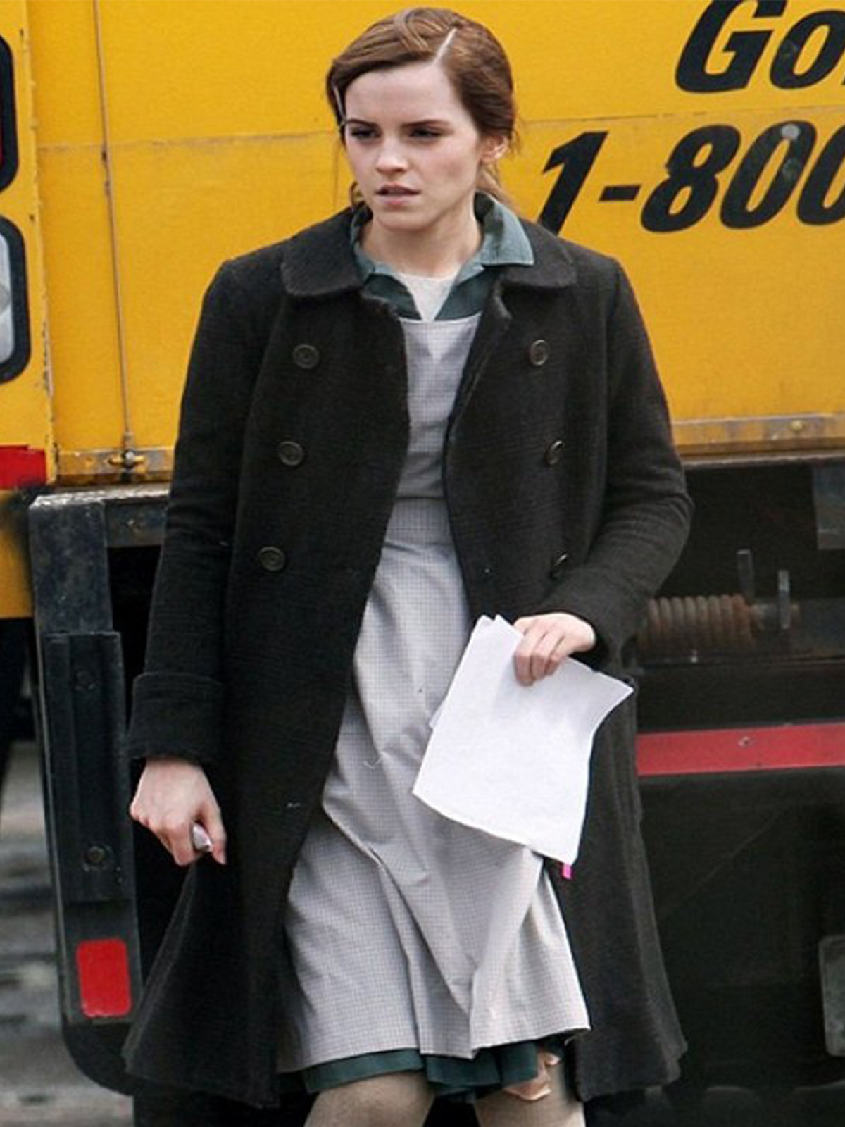 Emma Watson Regression Double Coat