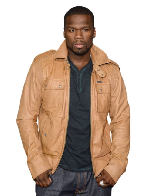 End of Watch 50 Cent Leather Jacket