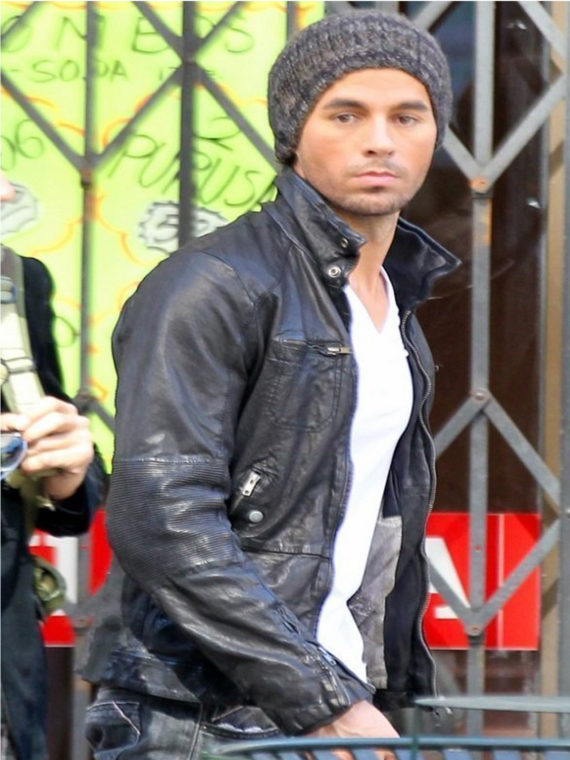 Enrique Iglesias Heart Attack Leather Jacket