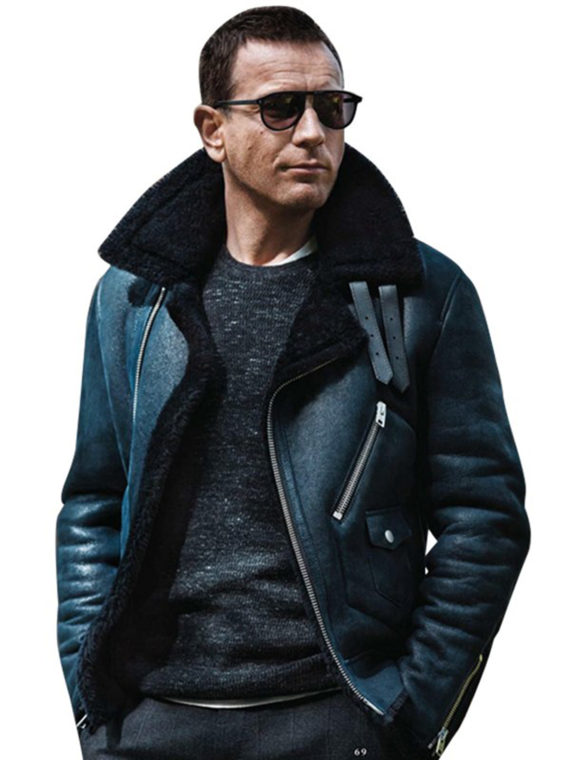 Ewan Mcgregor Winter Shearling Jacket