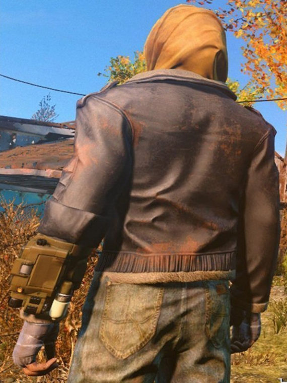 Fallout 4 The Boston Looter Leather Jacket