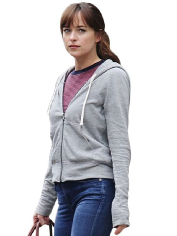 Fifty Shades Freed Dakota Johnson Hoodie Jacket