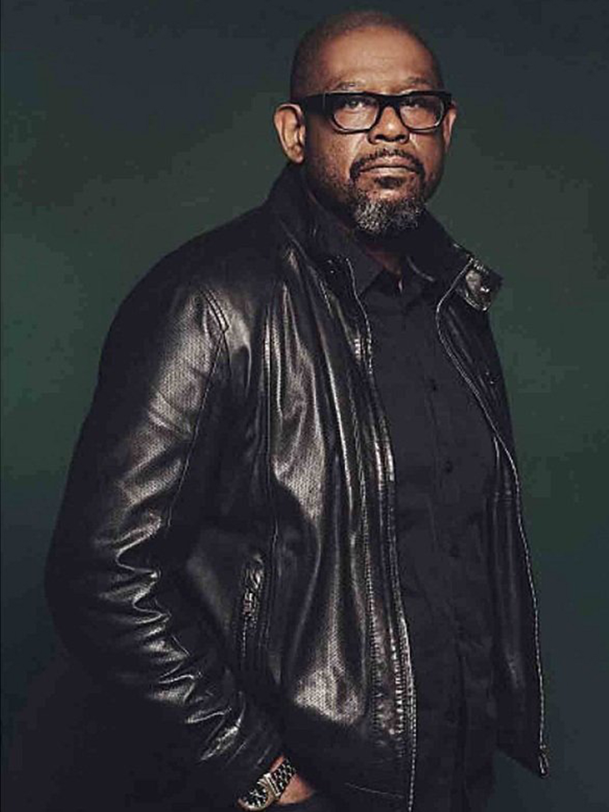 Forest Whitaker Black Jacket