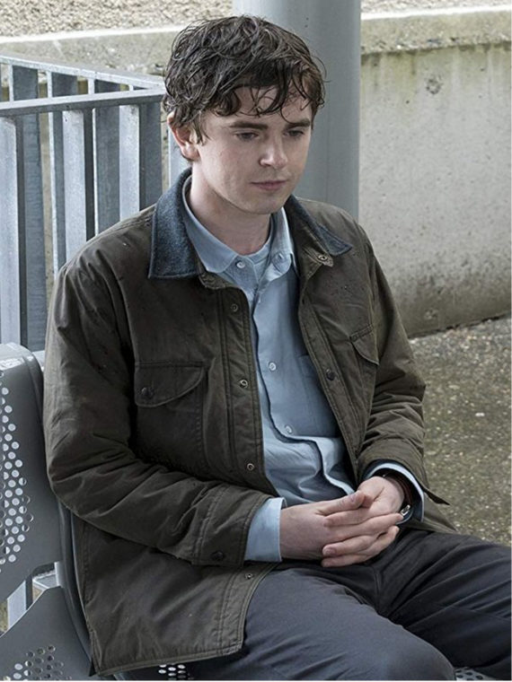 Freddie Highmore The Good Doctor Cotton Jacket