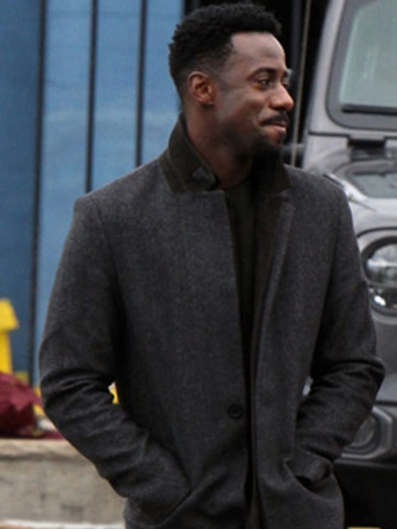 Gary Carr Gray Wool Coat in Modern Love