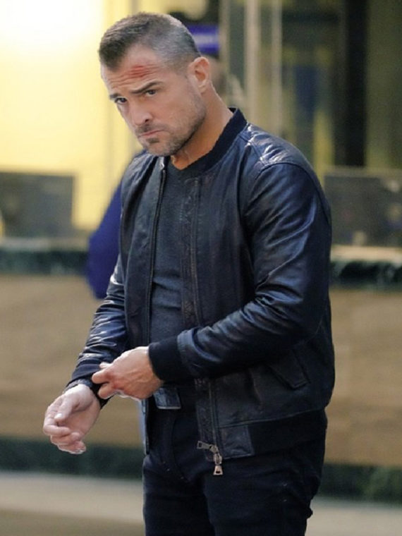 George Eads MacGyver Leather Jacket