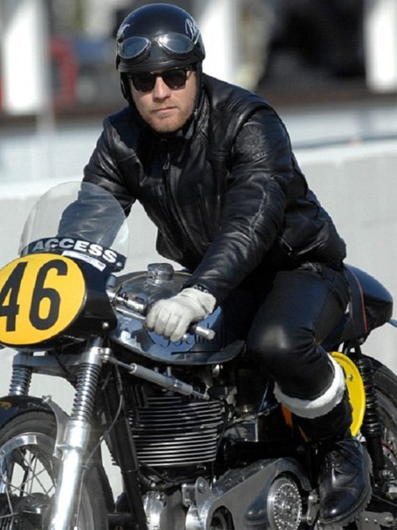 Goodwood Revival Ewan McGregor Biker Jacket - Image 3