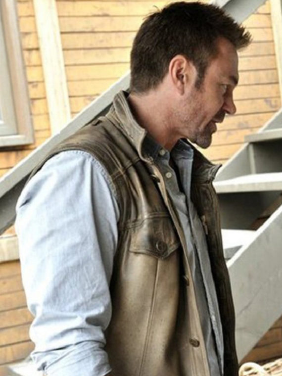 Grant Bowler Defiance Leather Vest