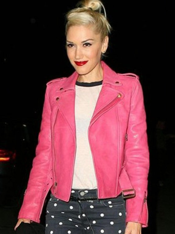 Gwen Stefani Hot Pink Jacket