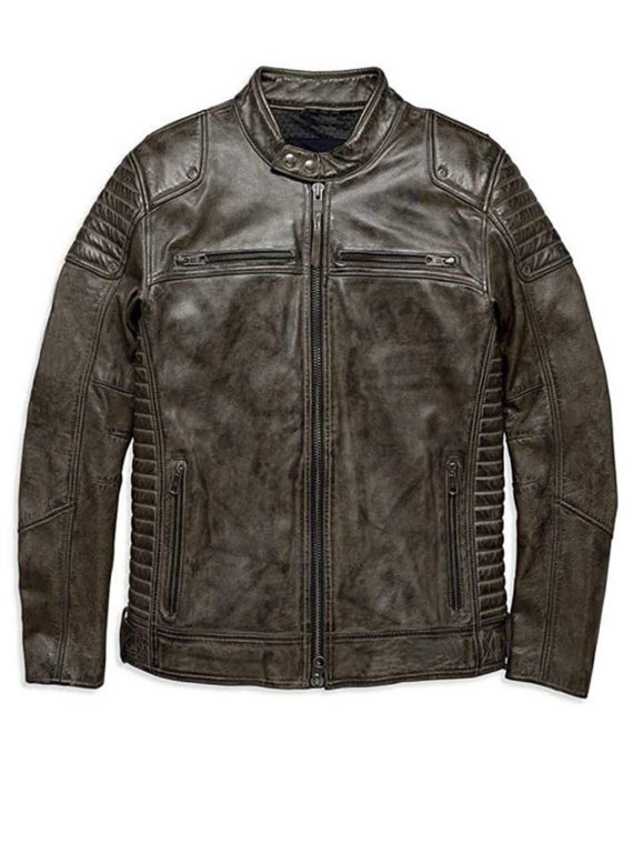 Harley Davidson Waxed Brown Jacket