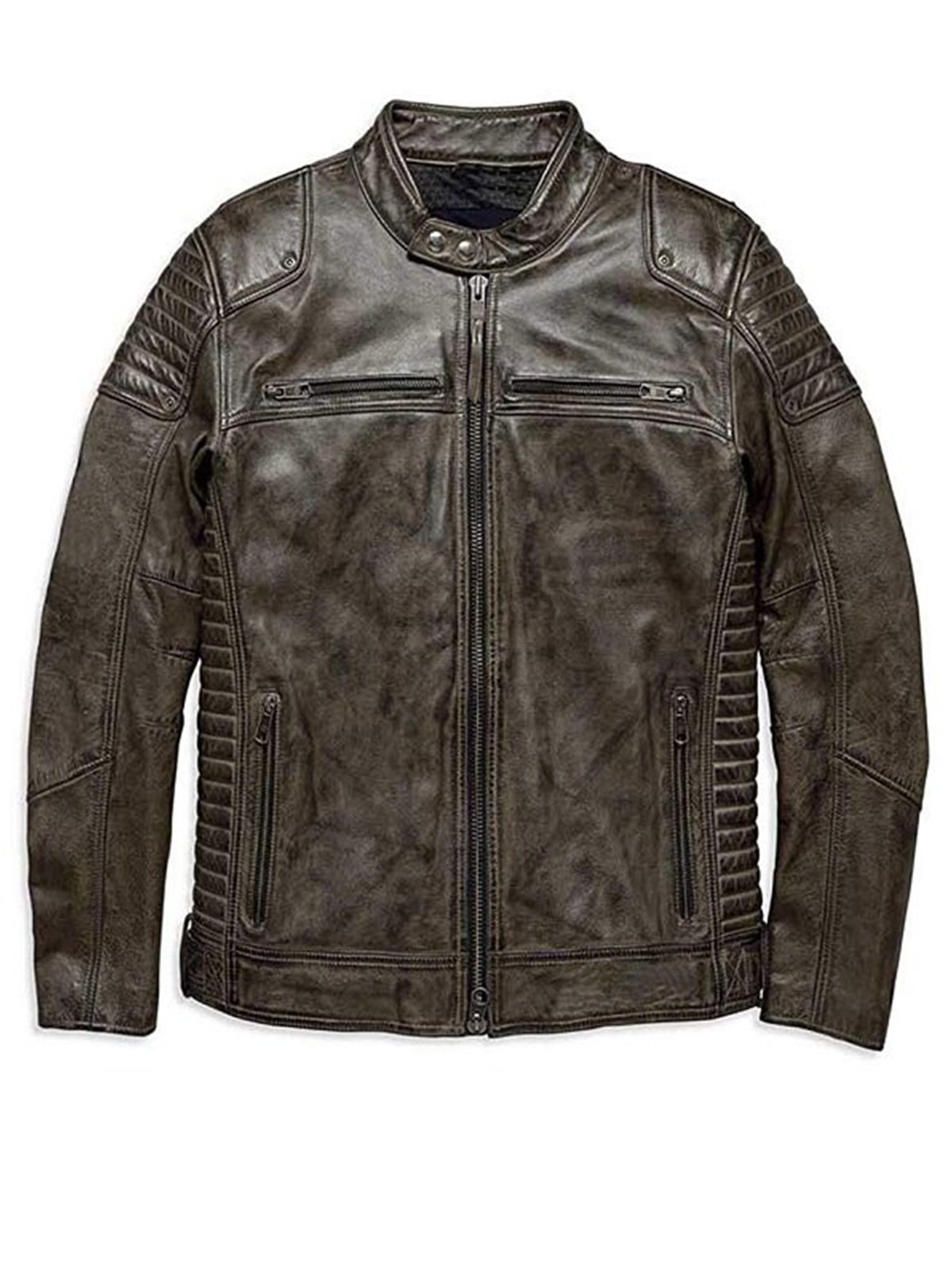 Harley Davidson Waxed Brown Jacket