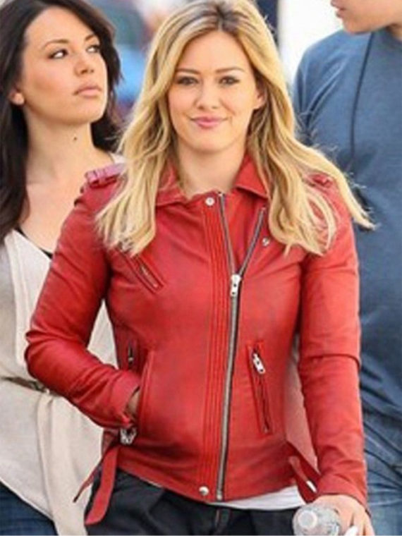 Hilary Duff Younger Series Leather Jacket