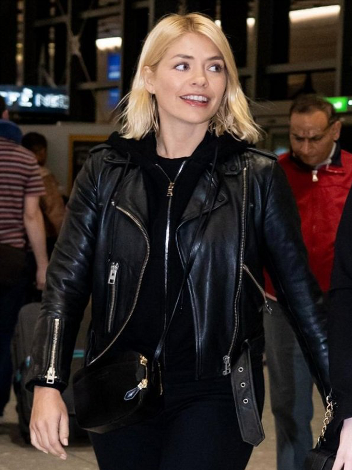 Holly Black Leather Jacket