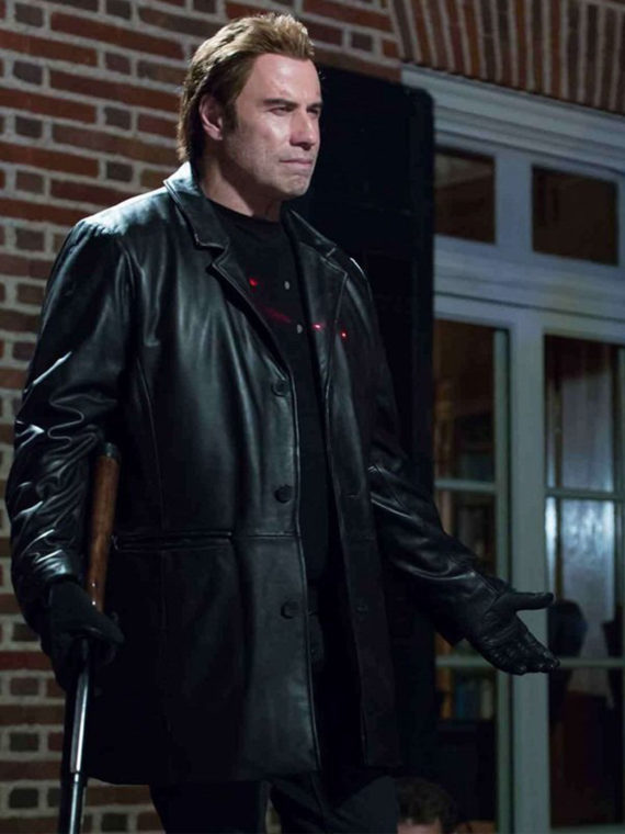 I Am Wrath John Travolta Leather Coat