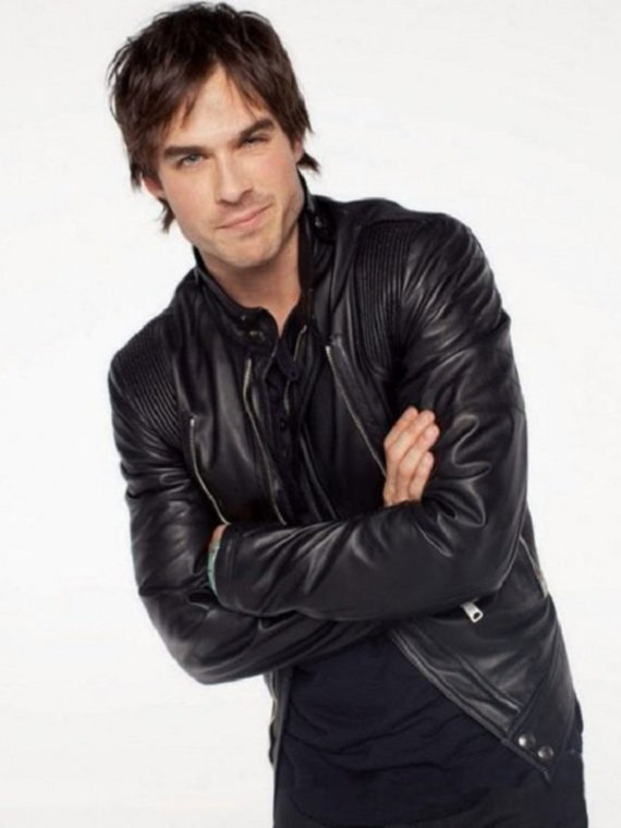 Ian Somerhalder Leather Jacket