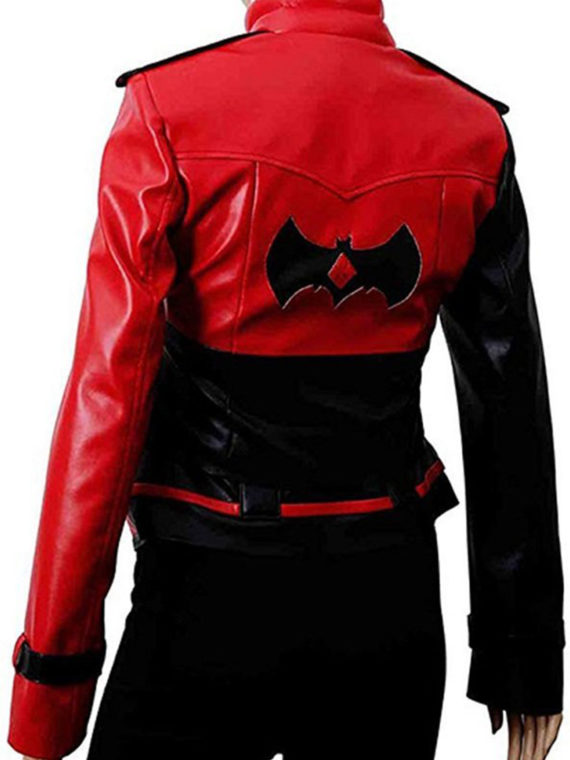 Injustice 2 Quinn Leather Jacket With Vest