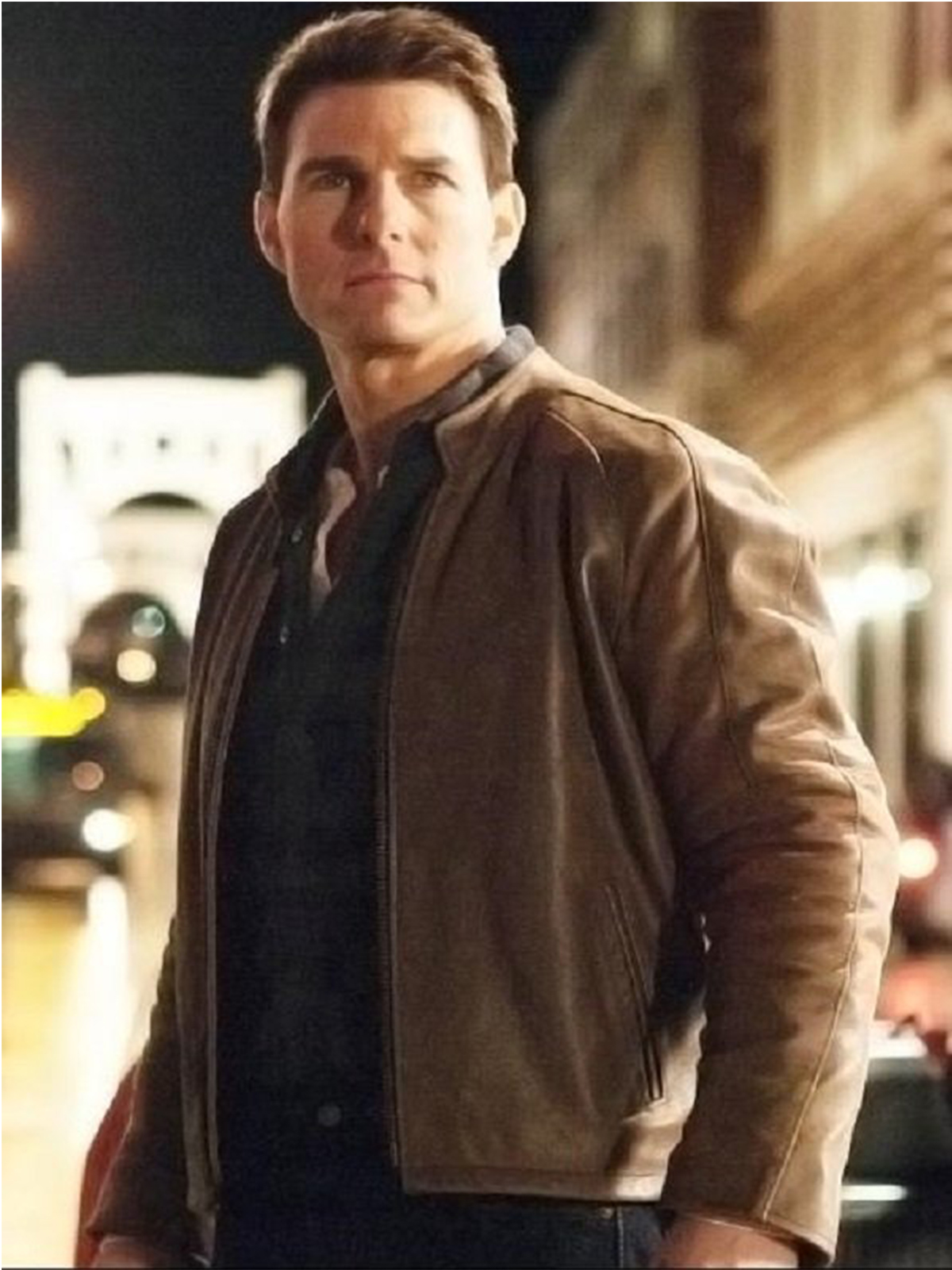 Jack Reacher Tom Cruise Brown Jacket