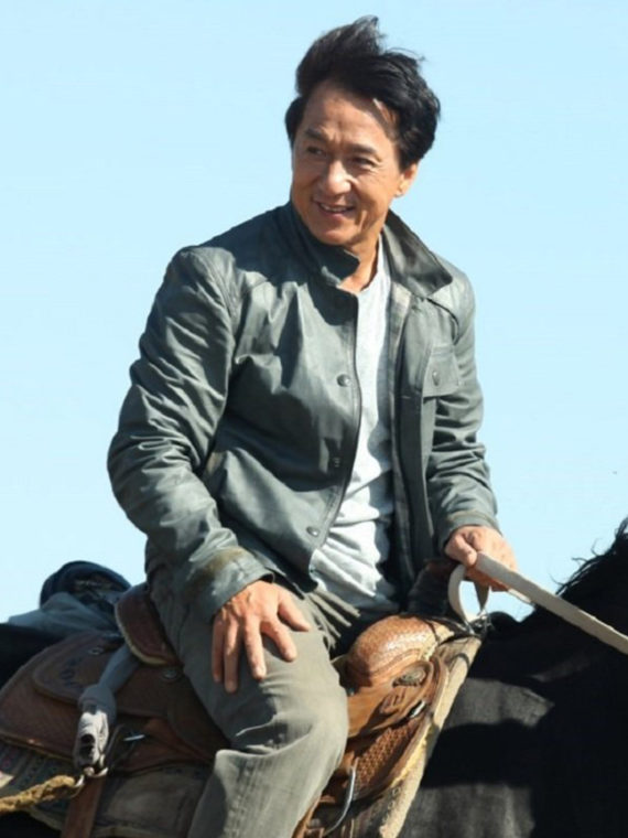 Jackie Chan Skiptrace Gray Jacket