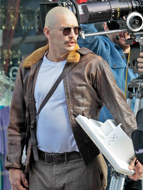 James Franco Zeroville Brown Leather Jacket