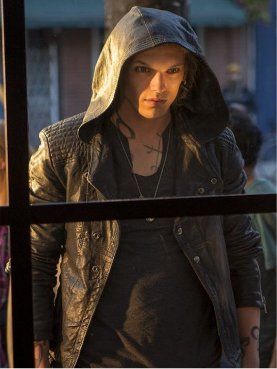 Jamie Campbell Bower The Mortal Instruments Hoodie Jacket