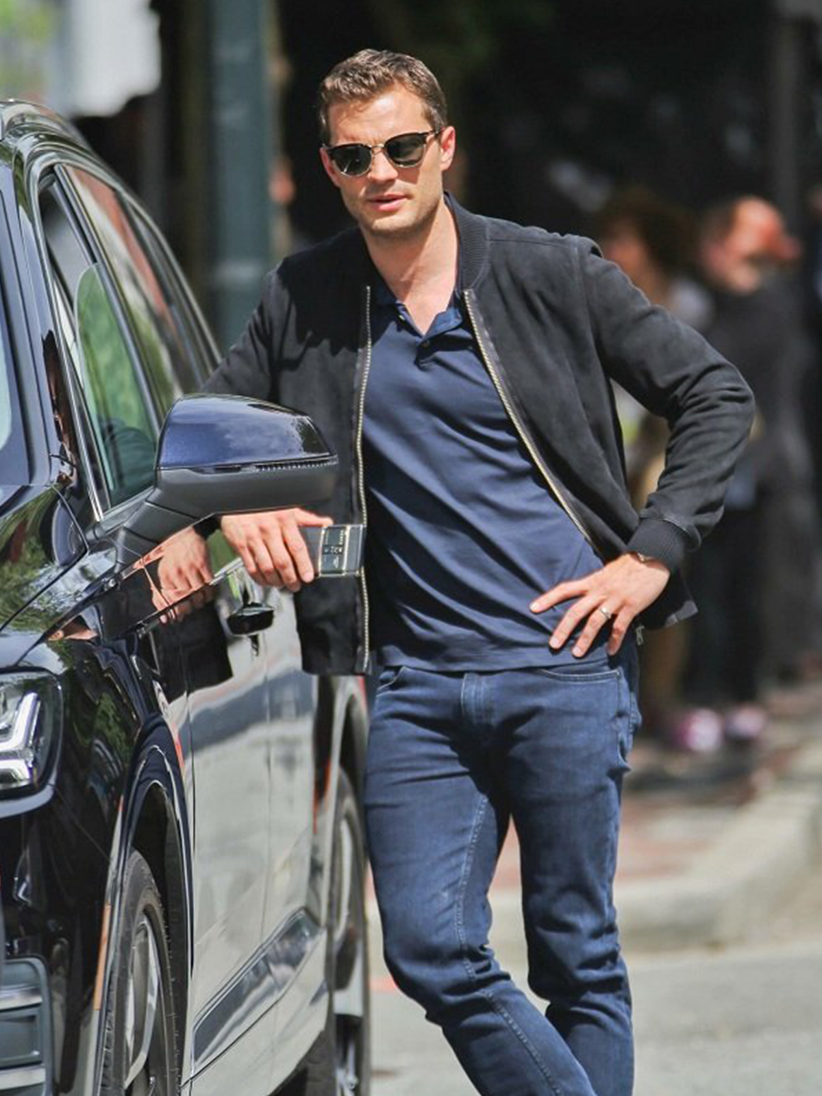 Jamie Dornan Fifty Shades Freed Leather Jacket