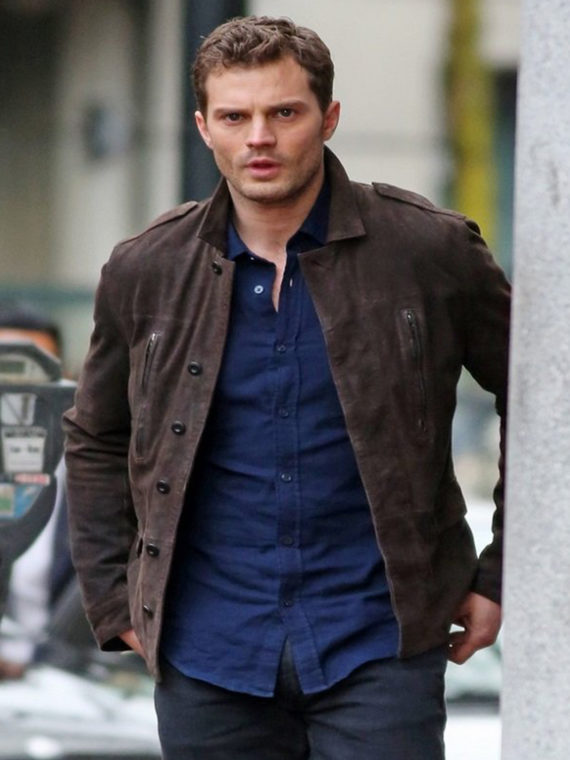 Jamie Dornan Shades Darker Jacket