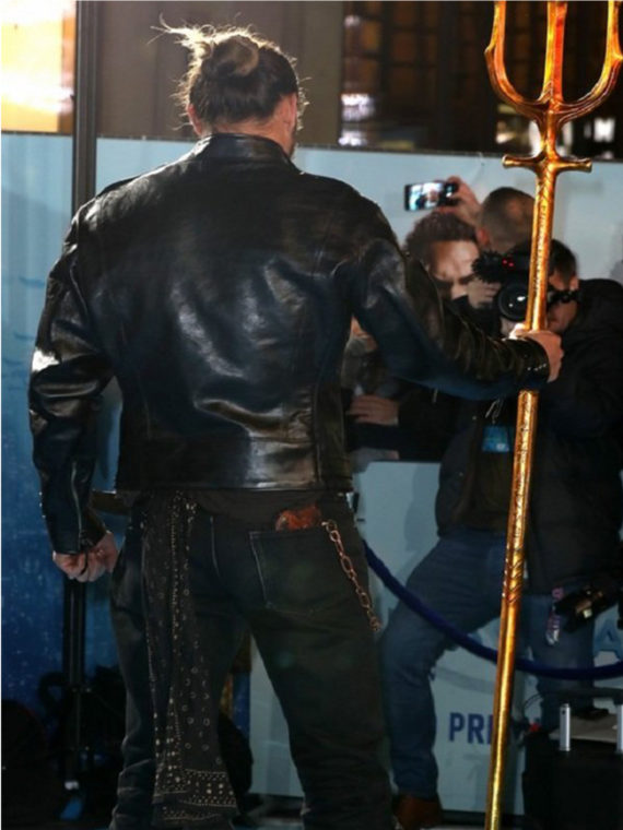 Jason Momoa Aquaman Leather Jacket