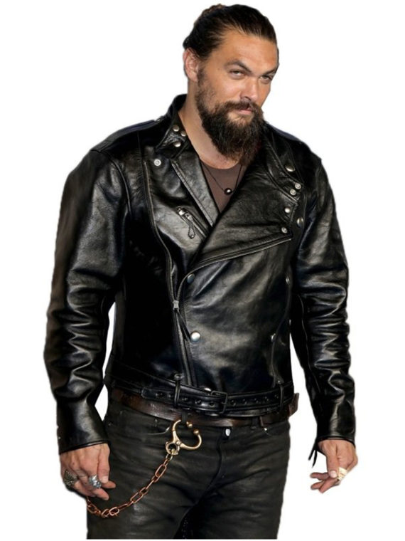 Jason Momoa Aquaman Motorcycle Jacket