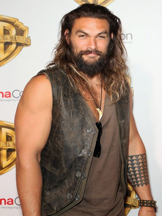 Jason Momoa Black Vest