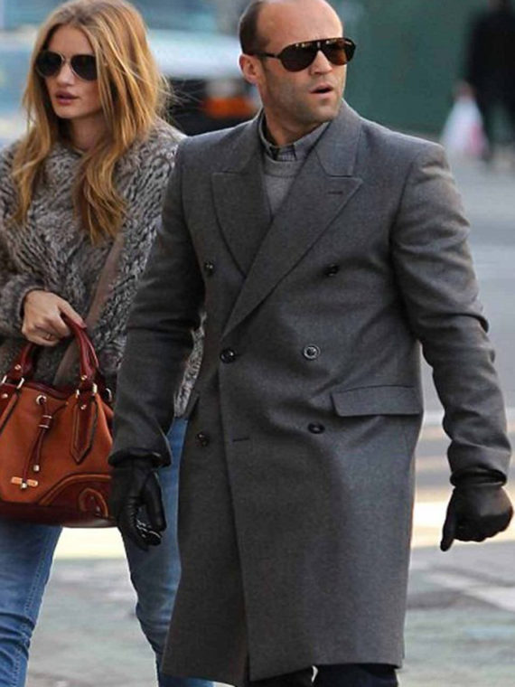 Jason Statham Double Breasted Coat