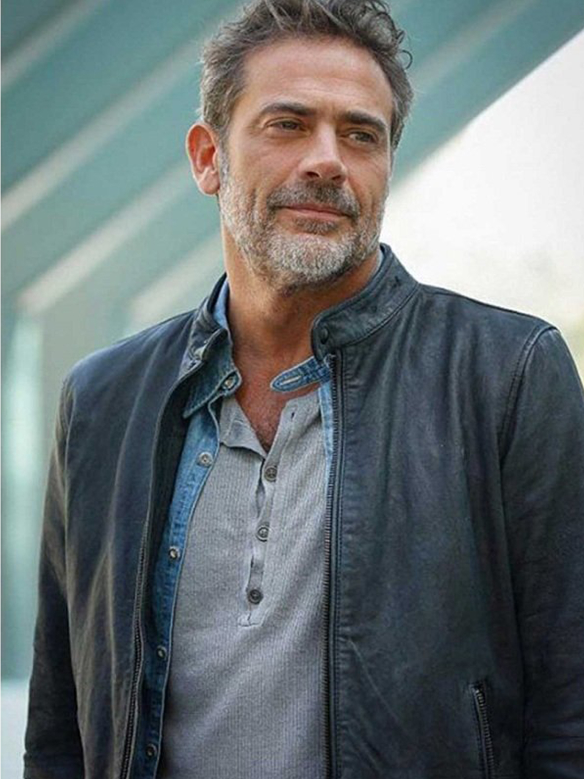 Jeffrey Dean Morgan Leather Jacket