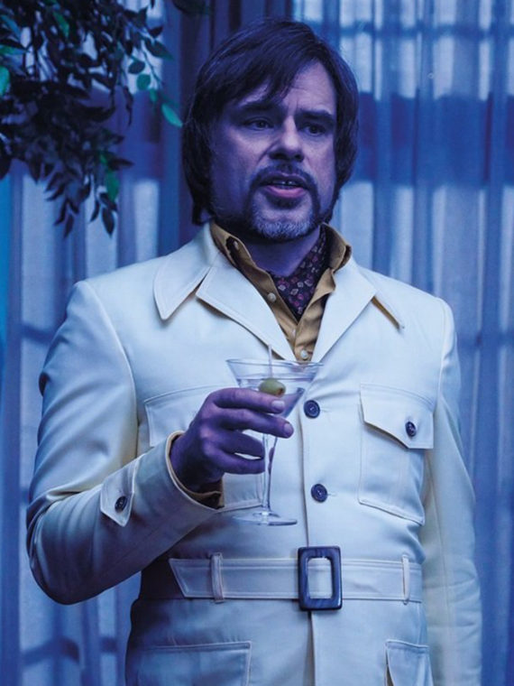 Jemaine Clement Leather Coat