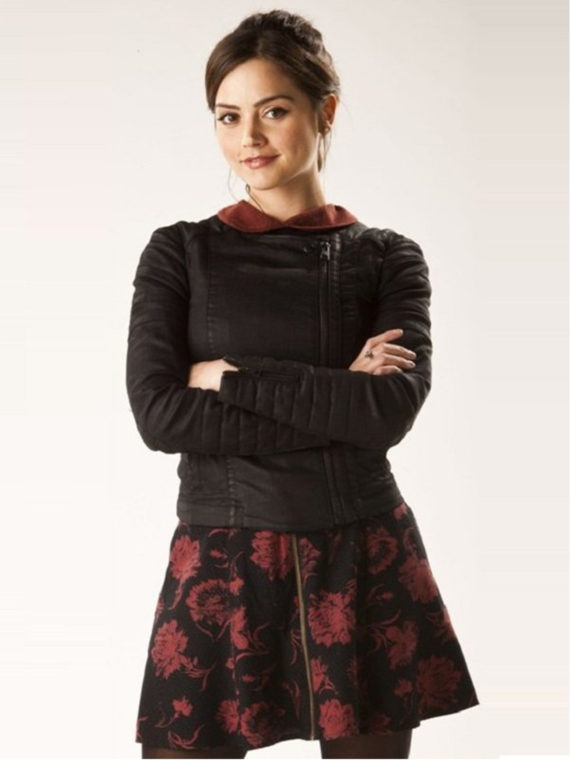 Jenna Coleman Doctor Who Series Jacket