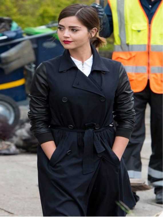 Jenna Coleman Doctor Who Wool Coat