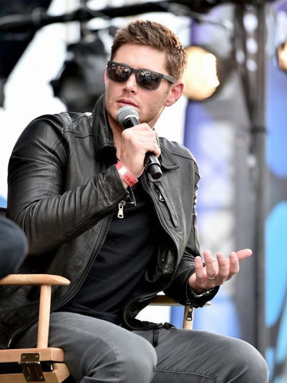 Jensen Ackles Black Jacket