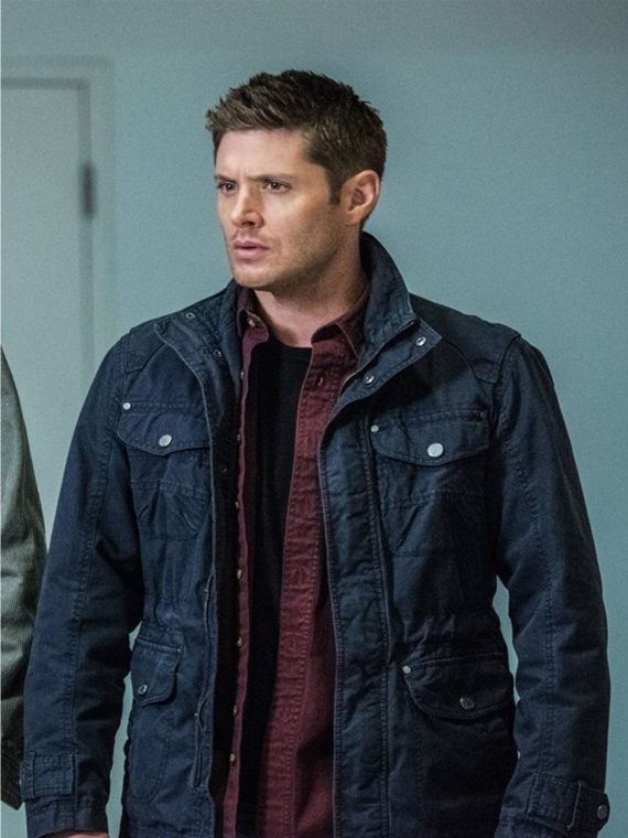 Jensen Ackles Supernatural Blue Jacket