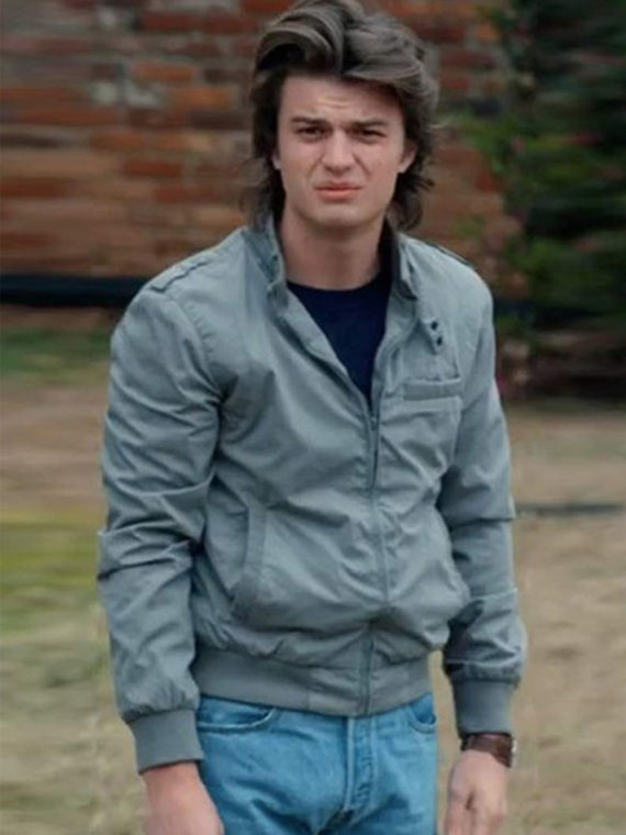 Joe Keery Stranger Things Satin Jacket