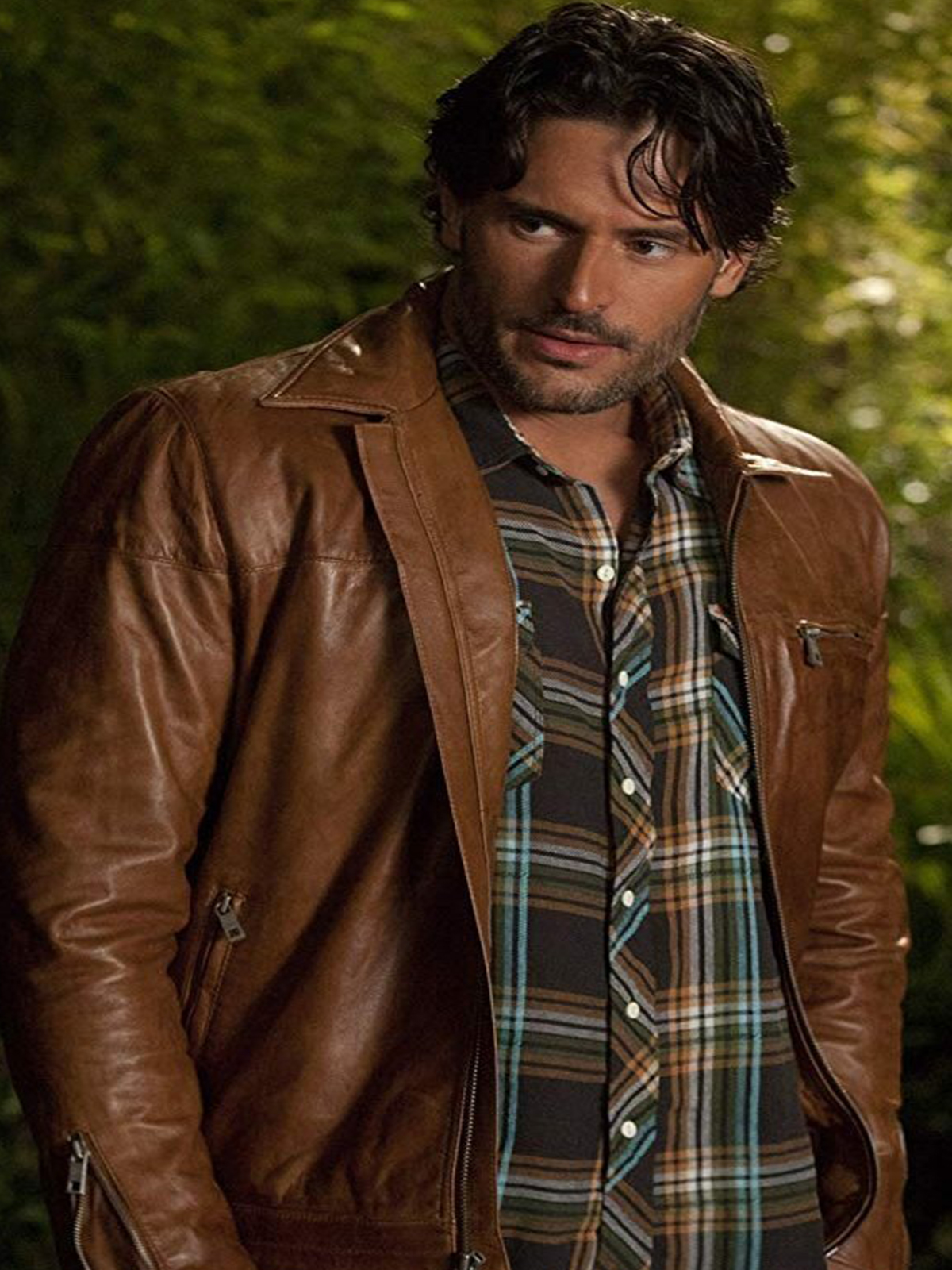 Joe Manganiello True Blood Brown Leather Jacket