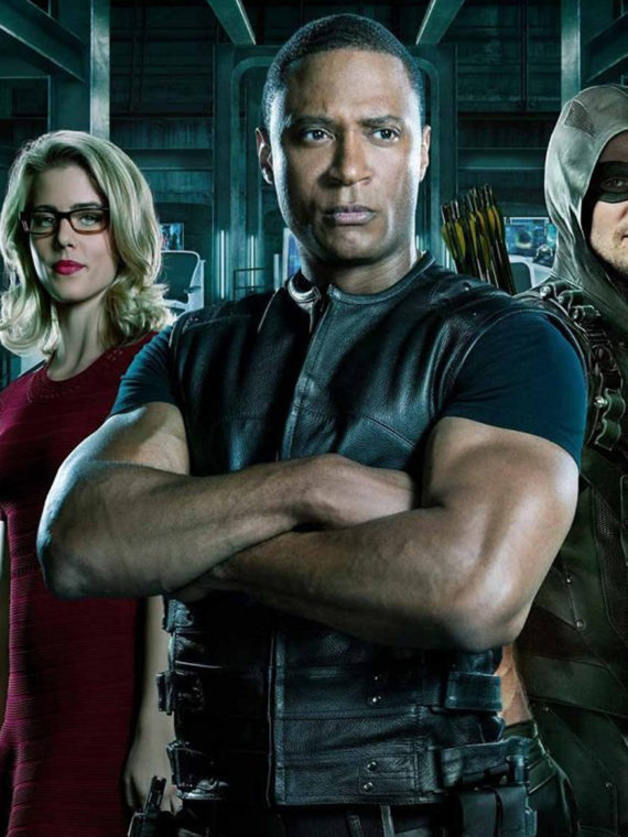 John Diggle Arrowverse Leather Vest