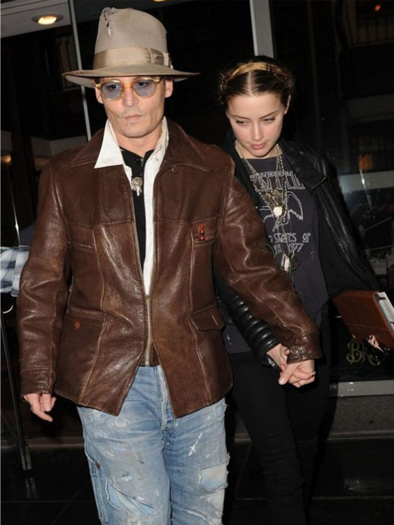 Johnny Depp Distressed Jacket