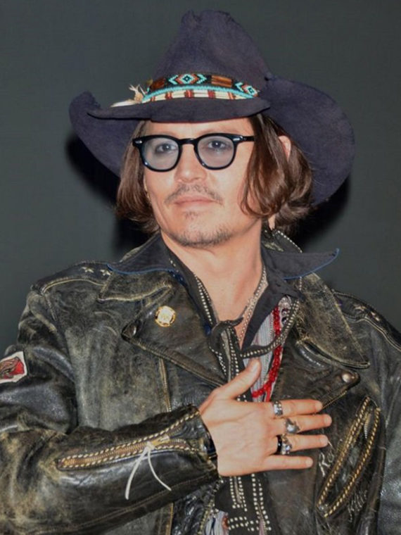 Johnny Depp Distressed Jacket