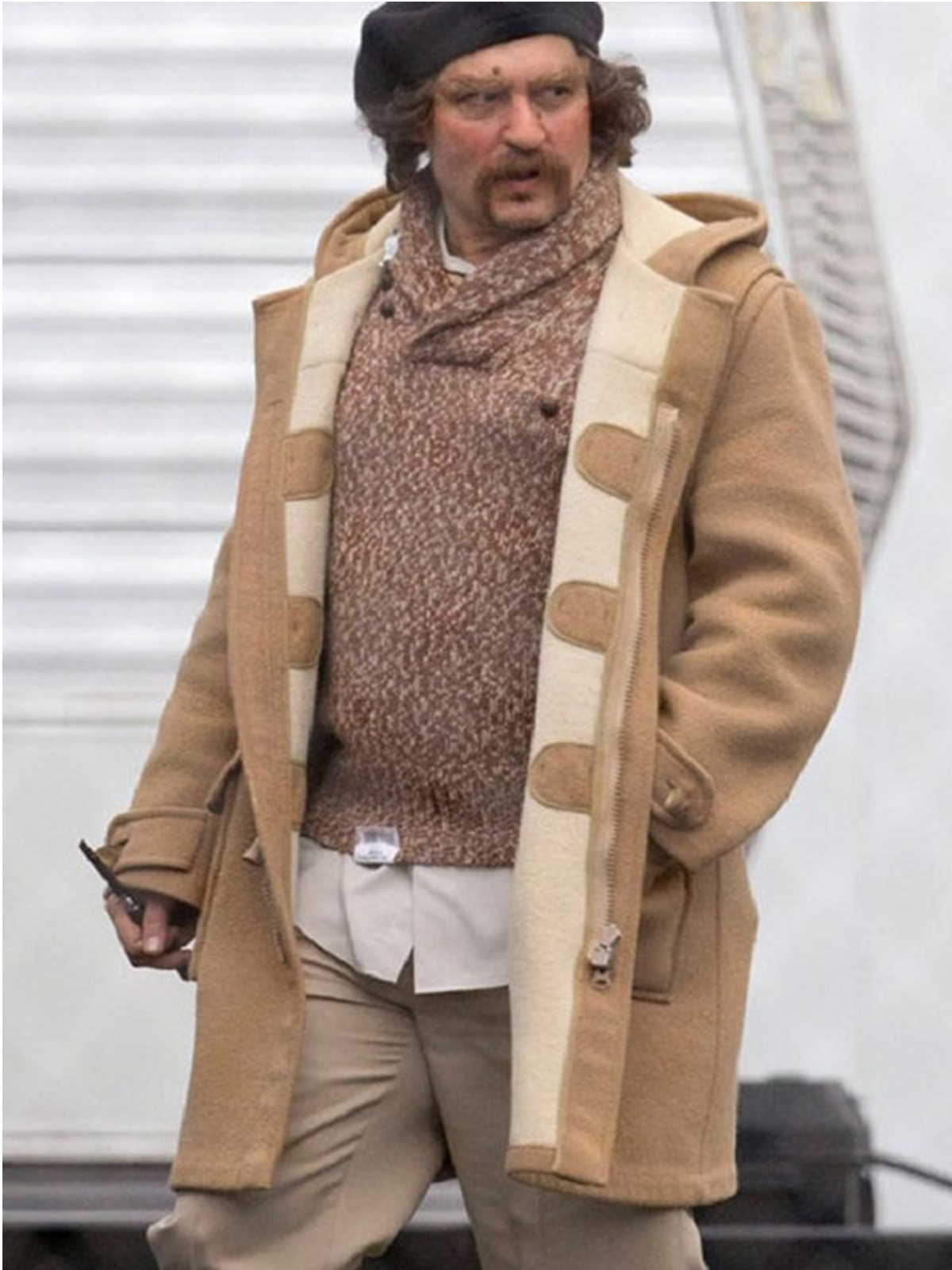 Johnny Depp Yoga Hosers Guy Lapointe Coat