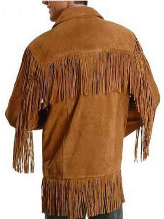 Jon Voight Midnight Cowboy Fringe Jacket