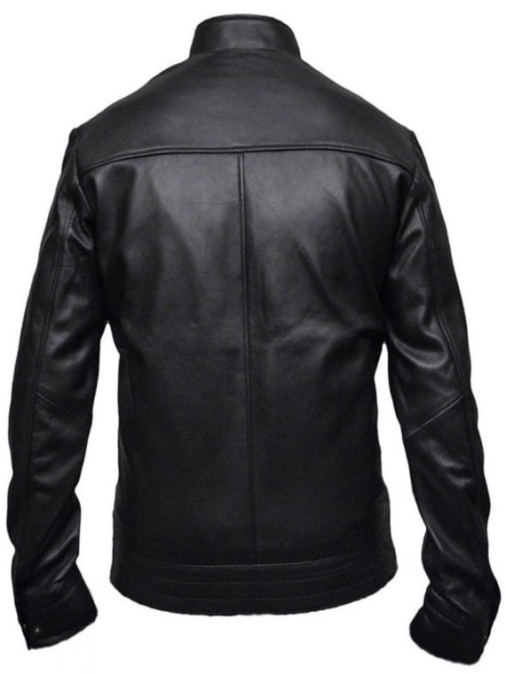 Jonathan David Good Black Leather Jacket