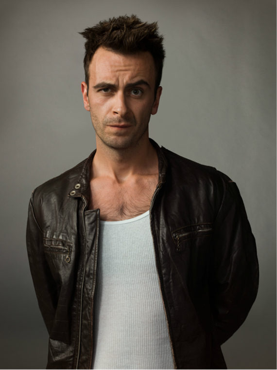 Joseph Gilgun Preacher Leather Black Jacket