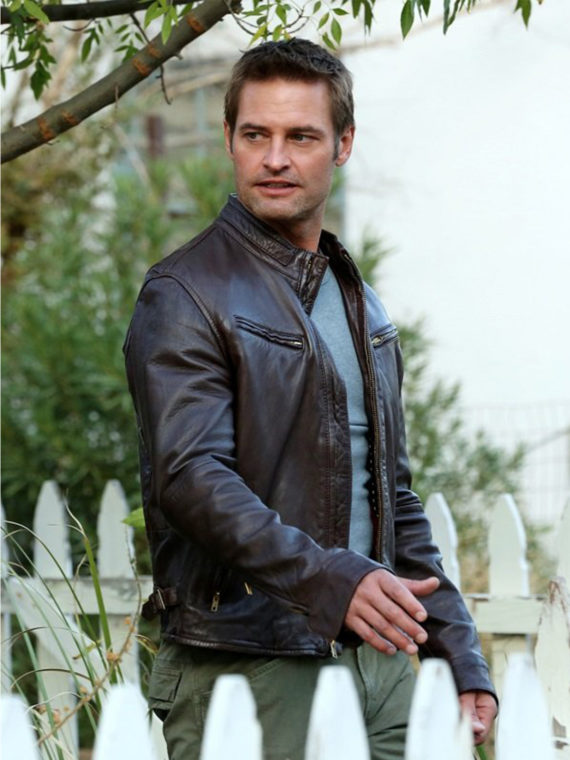 Josh Holloway Series Intelligence Leather Jacket