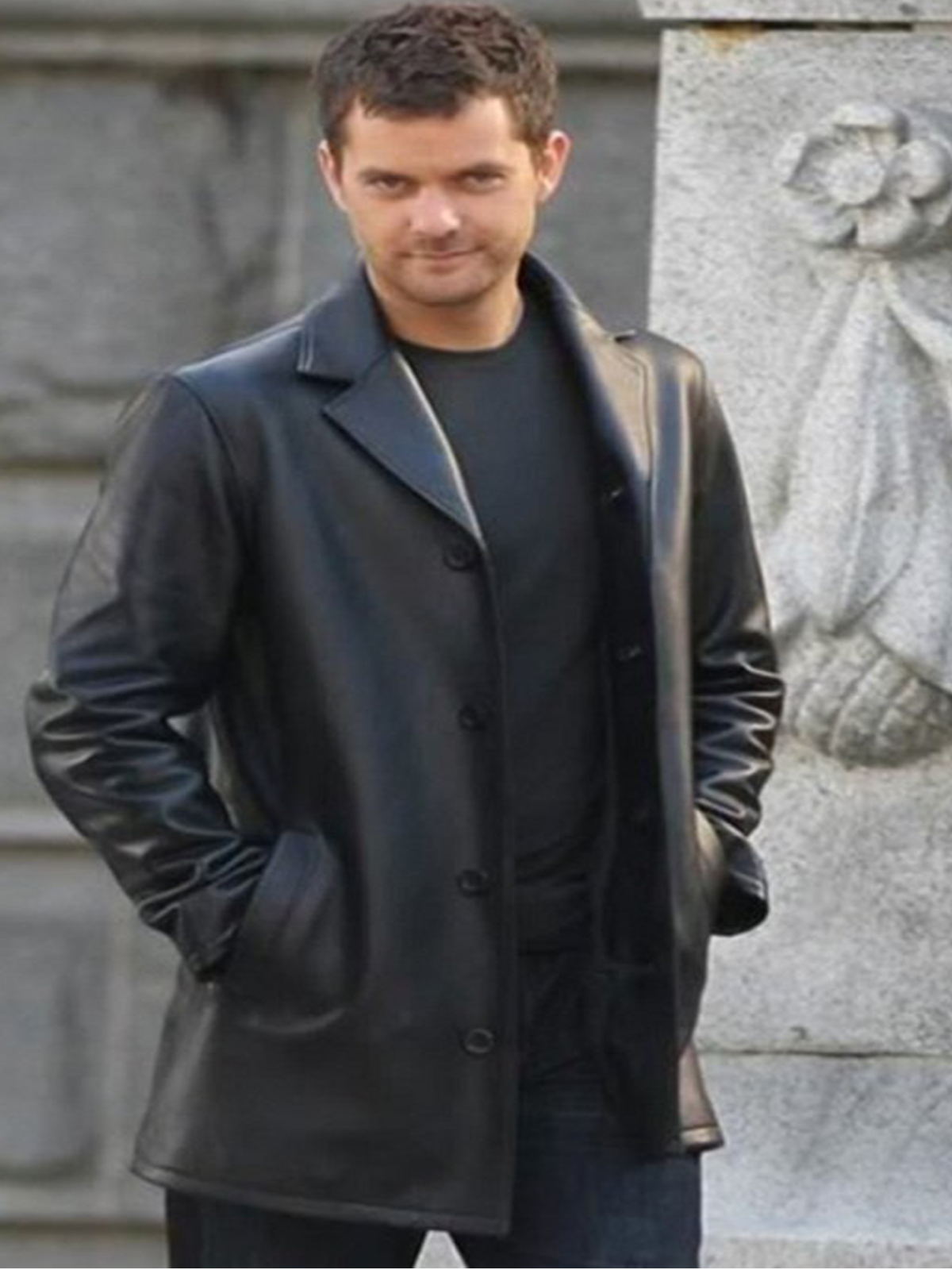 Joshua Jackson Fringe Peter Black Coat