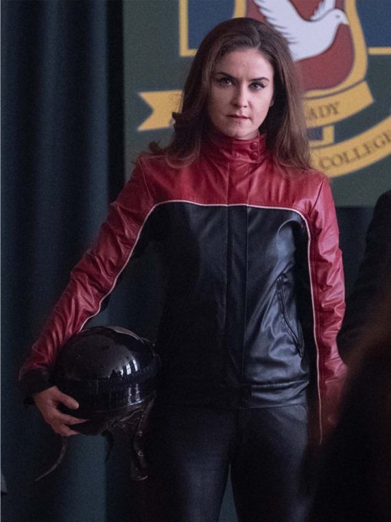 Judith Roddy Derry Girls Leather Jacket - Image 2