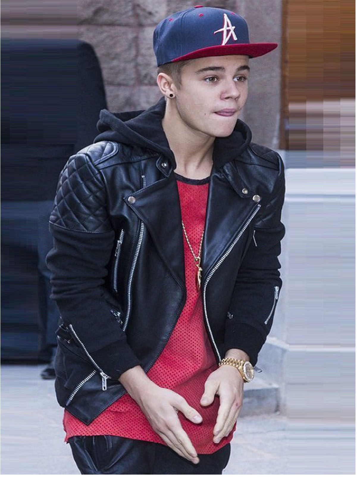 Justin Bieber Black Hoodie Jacket